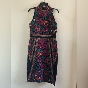 ROMEO + JULIET floral knit dress sz M